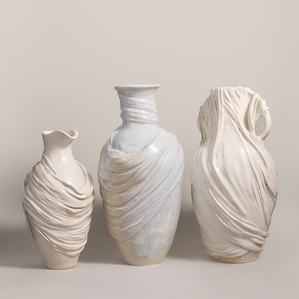 Large Half Draped Bottle, 2025