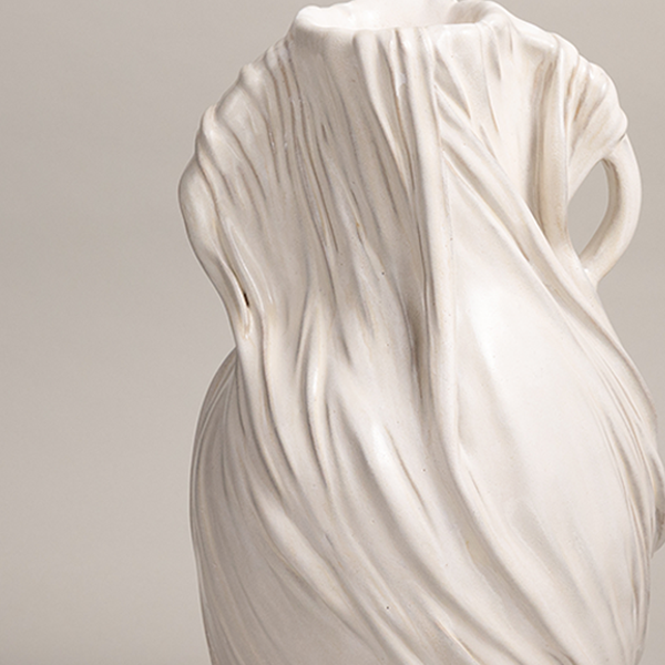 Draped Handled Vessel, 2025