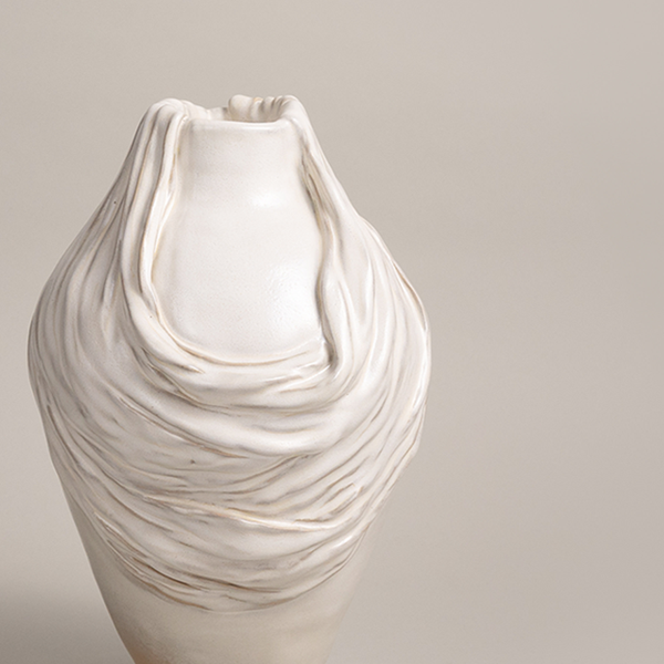Medium Half Draped Vase, 2025