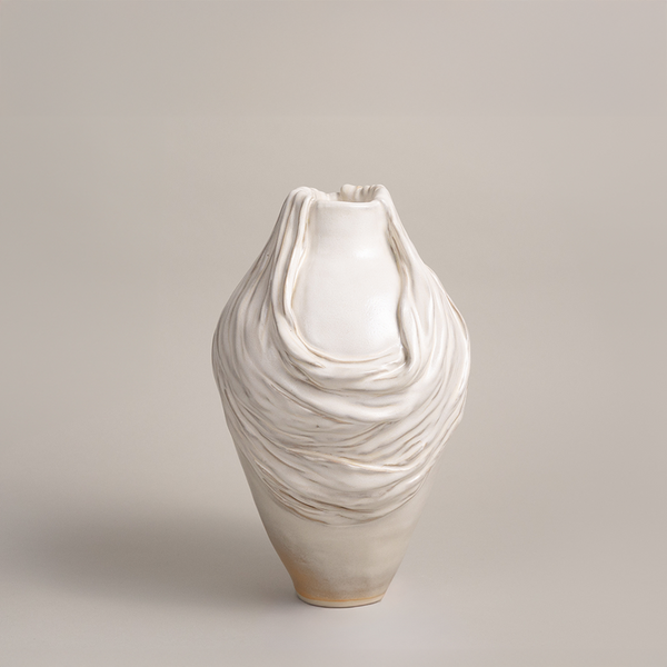 Medium Half Draped Vase, 2025
