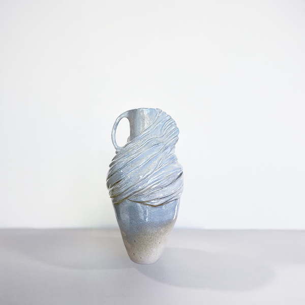 Medium Draped Handled Vessel, 2025