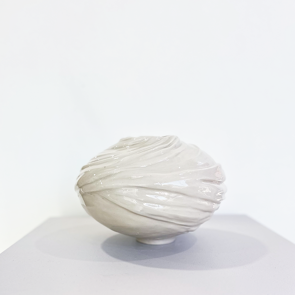 Small Draped Moon Jar, 2025