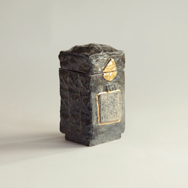 Black Reliquary with St George Icon, 2025