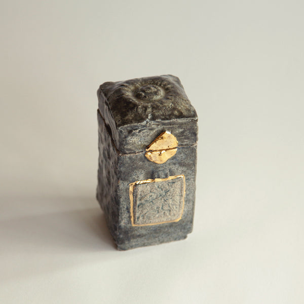 Black Reliquary with St George Icon, 2025