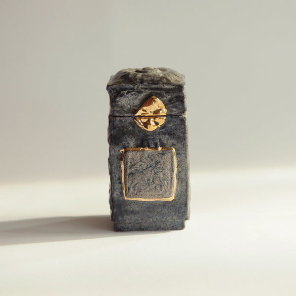 Black Reliquary with St George Icon, 2025