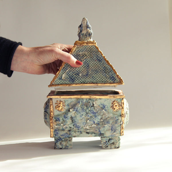 Reliquary #5 with Bees, 2022